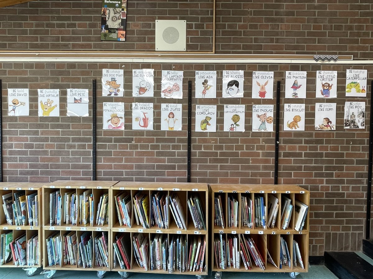 MsDuarteTeaches's tweet image. Transforming our library walls into a literary wonderland! 📚✨ Explore beloved book characters and inspiring quotes that spark imagination and curiosity. #LibraryDecor #BookLovers @CNEWM_DPCDSB