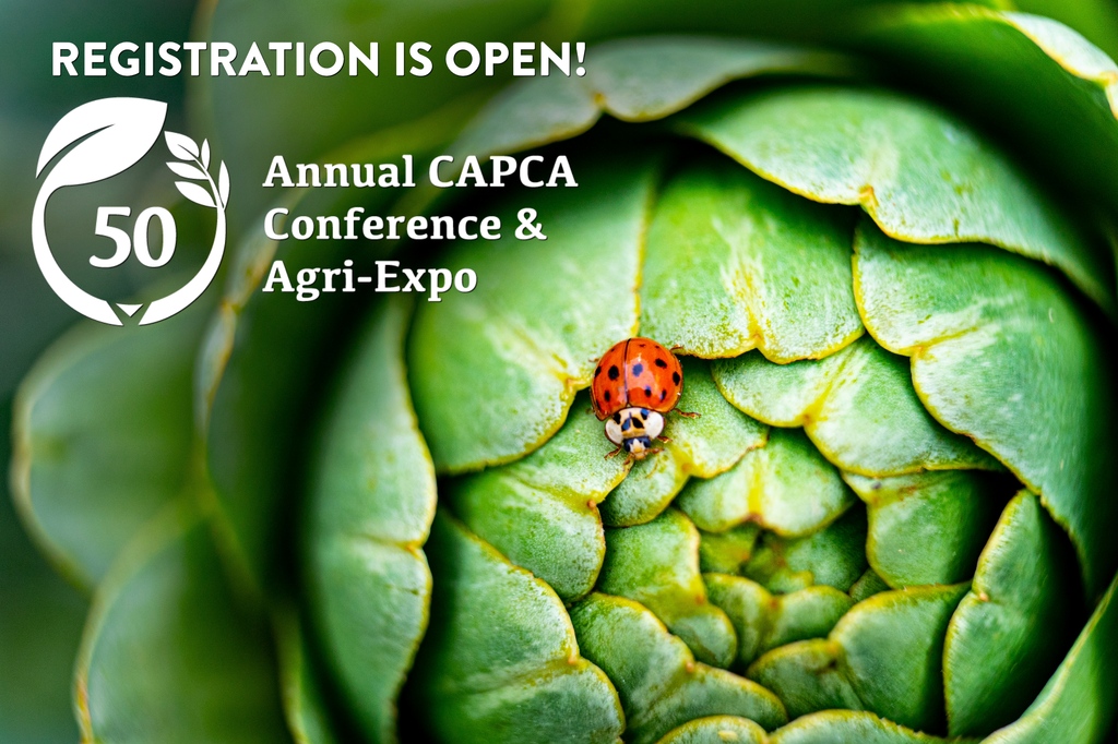 Registration is OPEN for the 50th Annual CAPCA Conference &amp; Agri-Expo! Join us October 13-15, 2024 at the Disneyland Resort in Anaheim, CA!
For registration and information visit l8r.it/8m1F

#CAPCAconference2024 #PCA