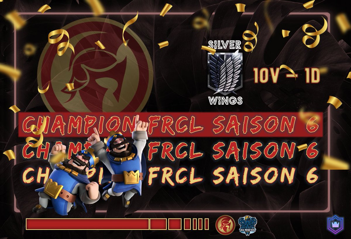 Marus_CR's tweet photo. [𝑴𝑨𝑹𝑼𝑺 𝑭𝑹𝑪𝑳 𝑺𝟔]

𝑪𝑯𝑨𝑴𝑷𝑰𝑶𝑵𝑺 de la FR Colosseum League - Saison 6 🎊
@SilverWings_es

Félicitations pour leur 1ère Place et leur second trophée sur cette compétition !

Pour avoir accès au serveur MARUS : 📲⬇️
https://t.co/KSqpEMEJfk

#MARUS #CR #SuperCell https://t.co/0XQGHm9n1x