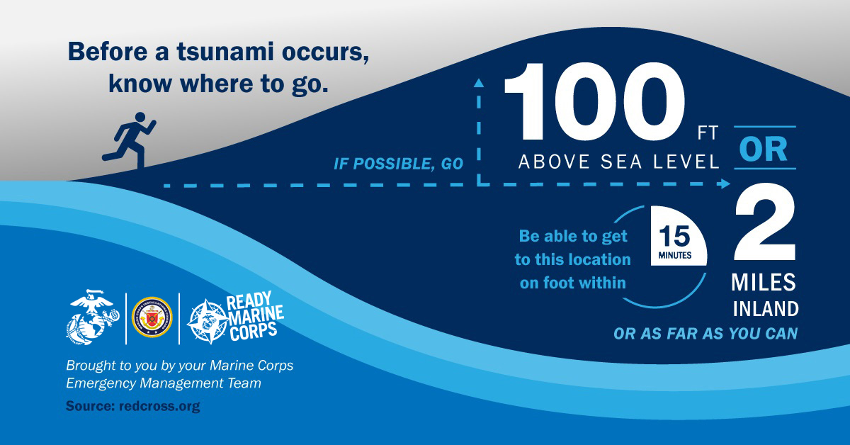 Planning a trip to the beach? Before you go make sure to prepare an evacuation route to an area at least 100 feet above sea level. Learn more: https://t.co/G7rlHvgdxI
#TsunamiPrep
#PlanAhead
#DontWait https://t.co/I8MAzcKQZ0