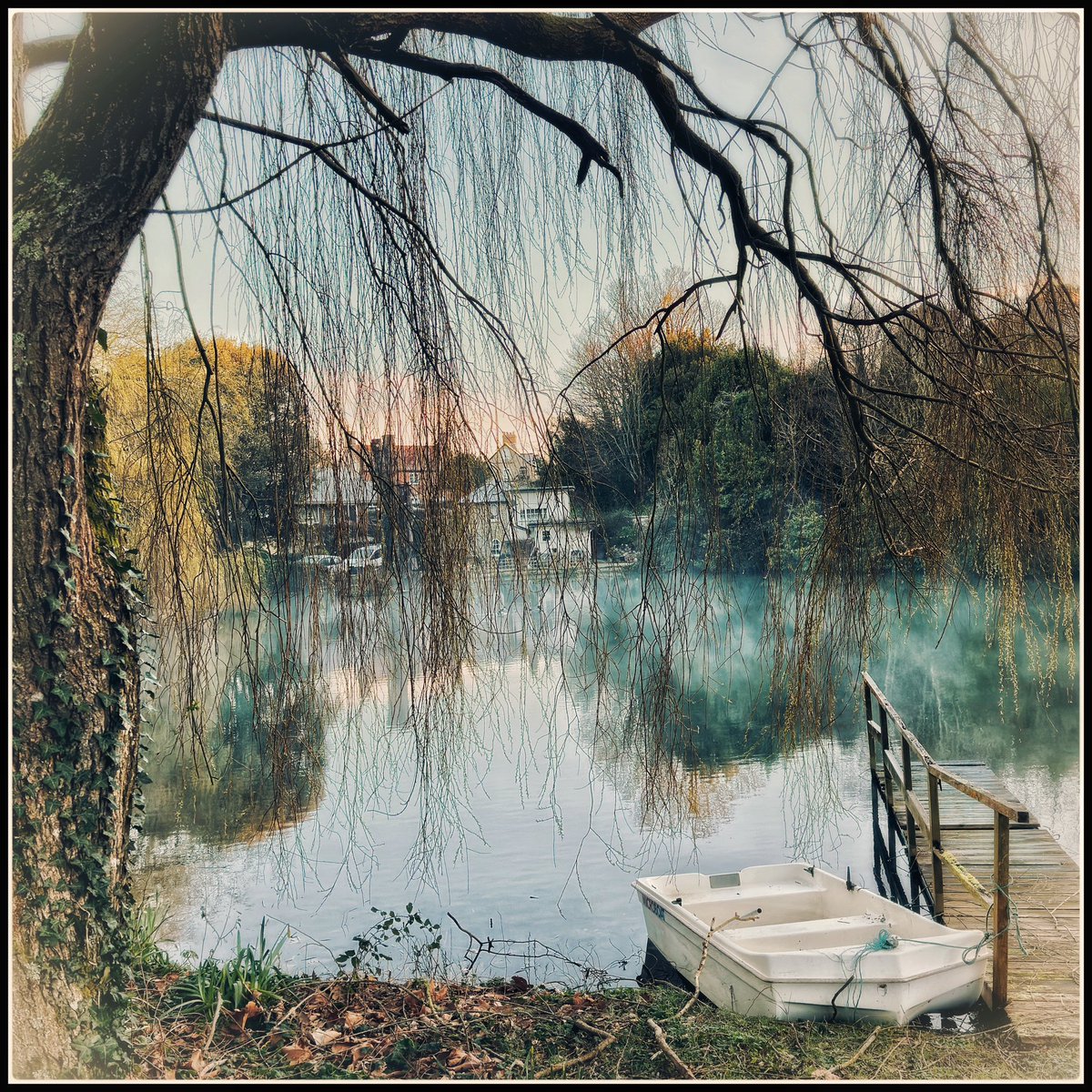 gordoniow's tweet image. Morning light across the Pond.
#isleofwight #pondreflection