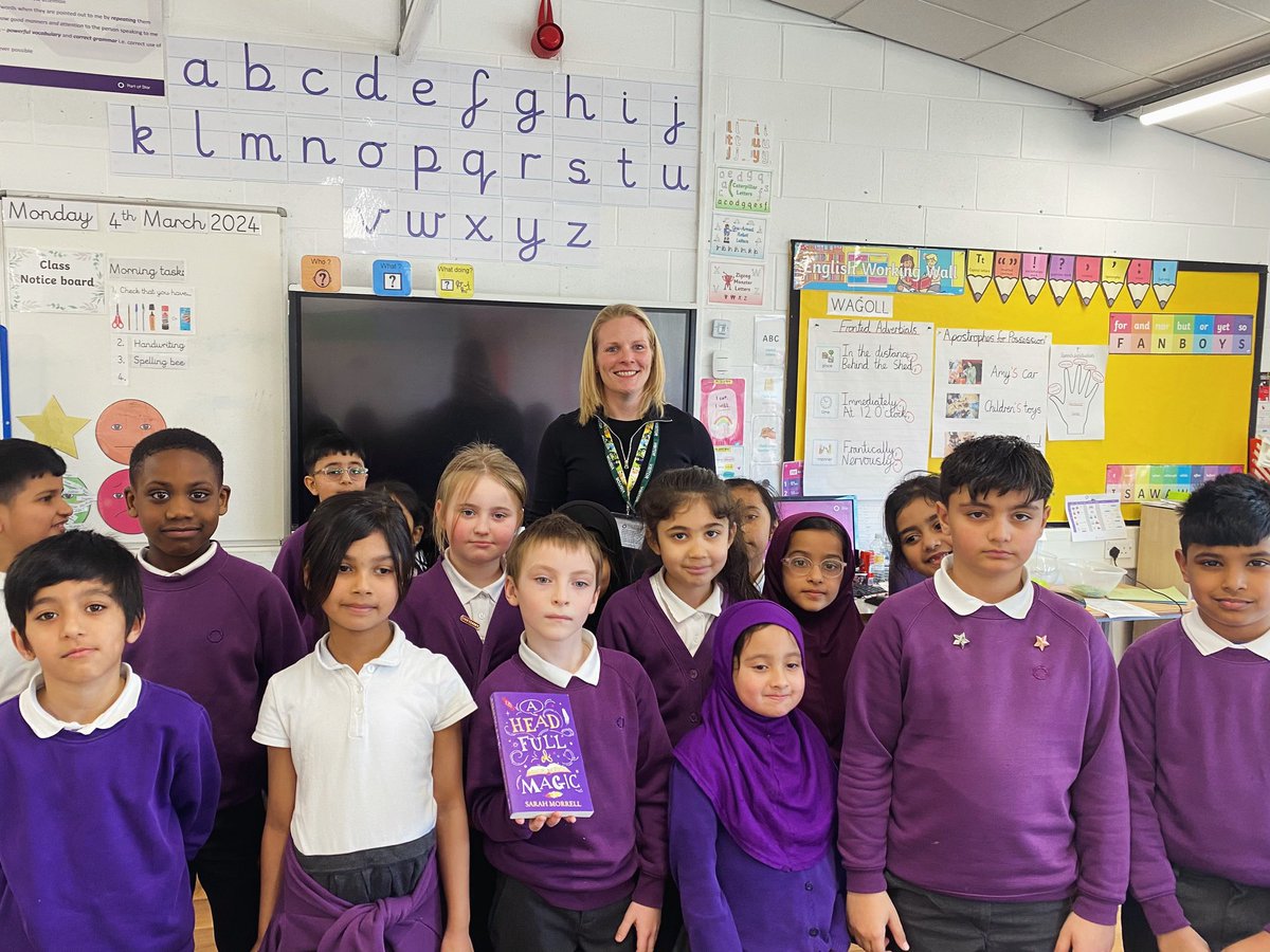 Sarah Morrell (@smorrellauthor) on Twitter photo A fantastic first day of World Book Week!! 🌍 📕 👍
Thank you <a href="/ThornburyPLA/">Thornbury Primary Leadership Academy</a> for inviting me into your lovely school🙏
Looking forward to another day of bookish fun tomorrow:)
#WorldBookDay #WorldBookWeek #AuthorVisit #WritingWorkshop #StoryTelling #ReadingRocks #AuthorsLife A fantastic first day of World Book Week!! 🌍 📕 👍
Thank you <a href="/ThornburyPLA/">Thornbury Primary Leadership Academy</a> for inviting me into your lovely school🙏
Looking forward to another day of bookish fun tomorrow:)
#WorldBookDay #WorldBookWeek #AuthorVisit #WritingWorkshop #StoryTelling #ReadingRocks #AuthorsLife