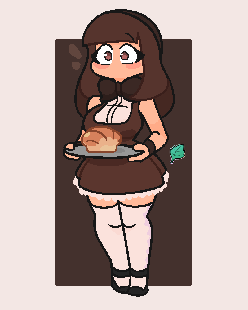 Oh what's this? The Bread Girl baked you a buttery muffin roll?! How lovely! @Geo_Exe