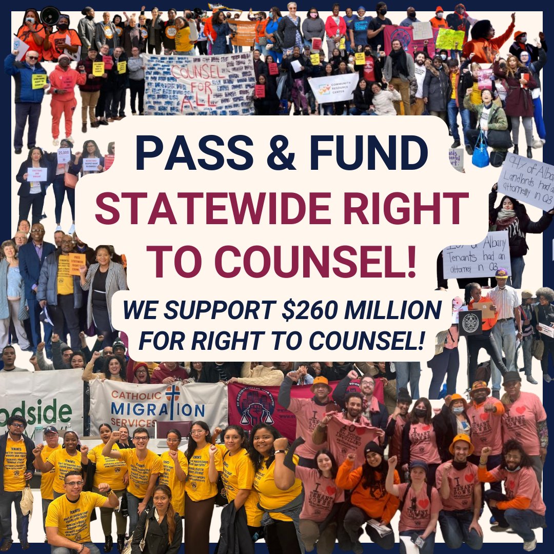Woodside On The Move (WOTM) (@woodsidemoves) on Twitter photo We must pass and fund #StatewideRTC in the budget this year to increase legal support for tenants who live in dangerous conditions, and are harassed and illegally locked out of their apts. NYers must have a Right to Counsel to protect against violations of their rights! <a href="/RTCNYC/">Right to Counsel NYC Coalition #EvictionFreeNY</a> We must pass and fund #StatewideRTC in the budget this year to increase legal support for tenants who live in dangerous conditions, and are harassed and illegally locked out of their apts. NYers must have a Right to Counsel to protect against violations of their rights! <a href="/RTCNYC/">Right to Counsel NYC Coalition #EvictionFreeNY</a>
