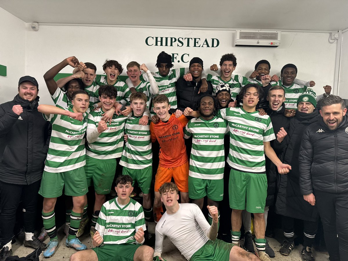 Teknika Pro (@teknika_pro) on Twitter photo Our <a href="/ChipsteadFCU18/">Chipstead FC u18 Isthmian League</a> side are through to the <a href="/surreyfa/">Surrey FA</a> cup final after an excellent 3-0 win over Tooting & Mitcham U18โs ๐ฅโฝ๏ธ
A fantastic achievement from this group of players creating history for <a href="/chipsteadfcsurr/">Chipstead FC (Surrey)</a> reaching the final for the 1st time in over 15 years ๐๐ Our <a href="/ChipsteadFCU18/">Chipstead FC u18 Isthmian League</a> side are through to the <a href="/surreyfa/">Surrey FA</a> cup final after an excellent 3-0 win over Tooting & Mitcham U18โs ๐ฅโฝ๏ธ
A fantastic achievement from this group of players creating history for <a href="/chipsteadfcsurr/">Chipstead FC (Surrey)</a> reaching the final for the 1st time in over 15 years ๐๐