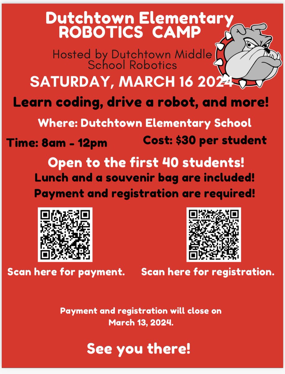 Join our STEM Camp! 🚀 Let your child dive into hands-on learning with robotics, coding, and engineering. We focus on problem-solving, creativity, and communication skills while building confidence in STEM. #March16 #DES ❤️🖤