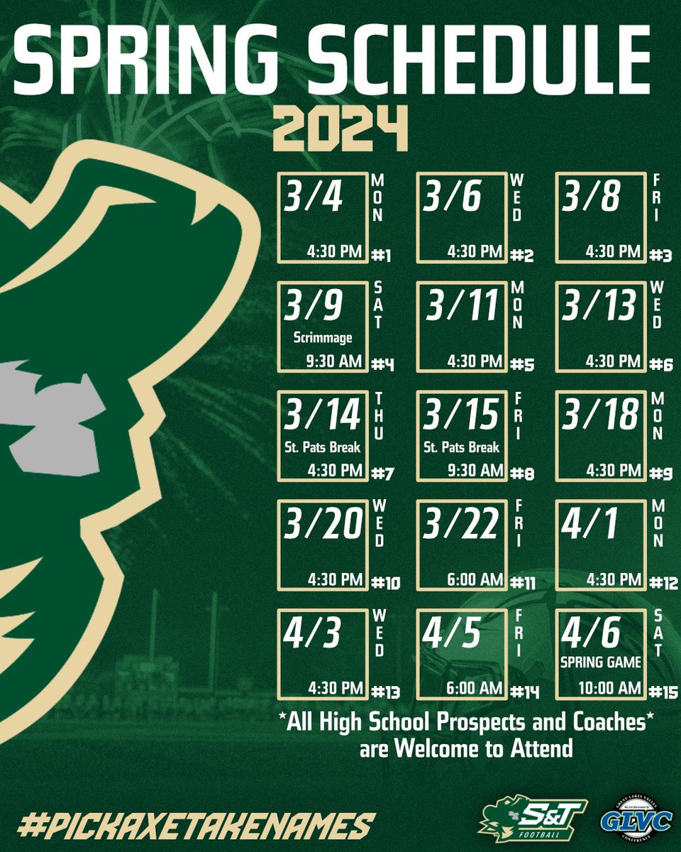 Miners_FB's tweet image. Spring Ball Starts Now ⛏️

#PickAxeTakeNames | #MinerPride