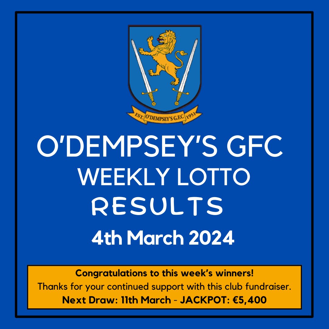 Lotto 2024 march 4