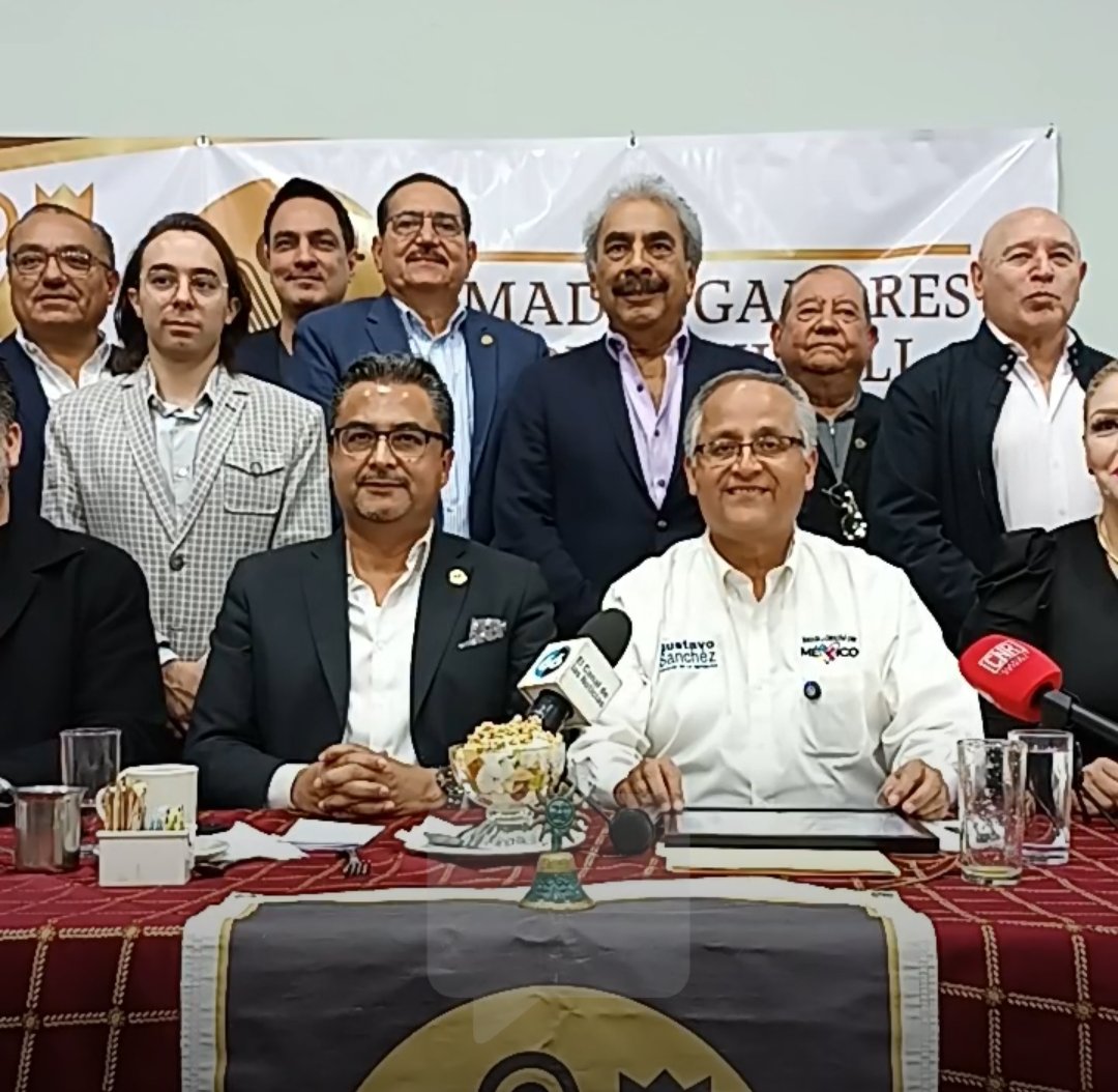 El candidato a Senador   Gustavo Sánchez por la alianza #FuerzaYCorazonPorMexico se presentó ante el gpo.Madrugadores Mexicali. El ex alcalde de #Mxli <a href="/AccionNacional/">Acción Nacional</a> lleva como suplente al ex diputado tijuanense Max García. <a href="/Maxxtij/">Max García</a>