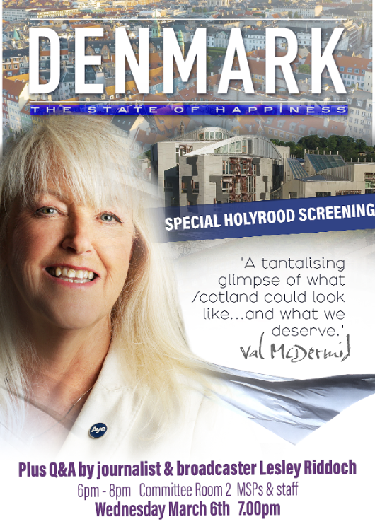 PLEASE let your MSPs know about this film showing on Wed 6th (MSP email addresses on theyworkforyou.com/scotland/). It tells of Denmark's success in promoting wellbeing, including - of course - a kindergarten stage. @KateJohnston3 @GiveTimeScot @JonoLesley @DawnEwan5 @suzannezeedyk