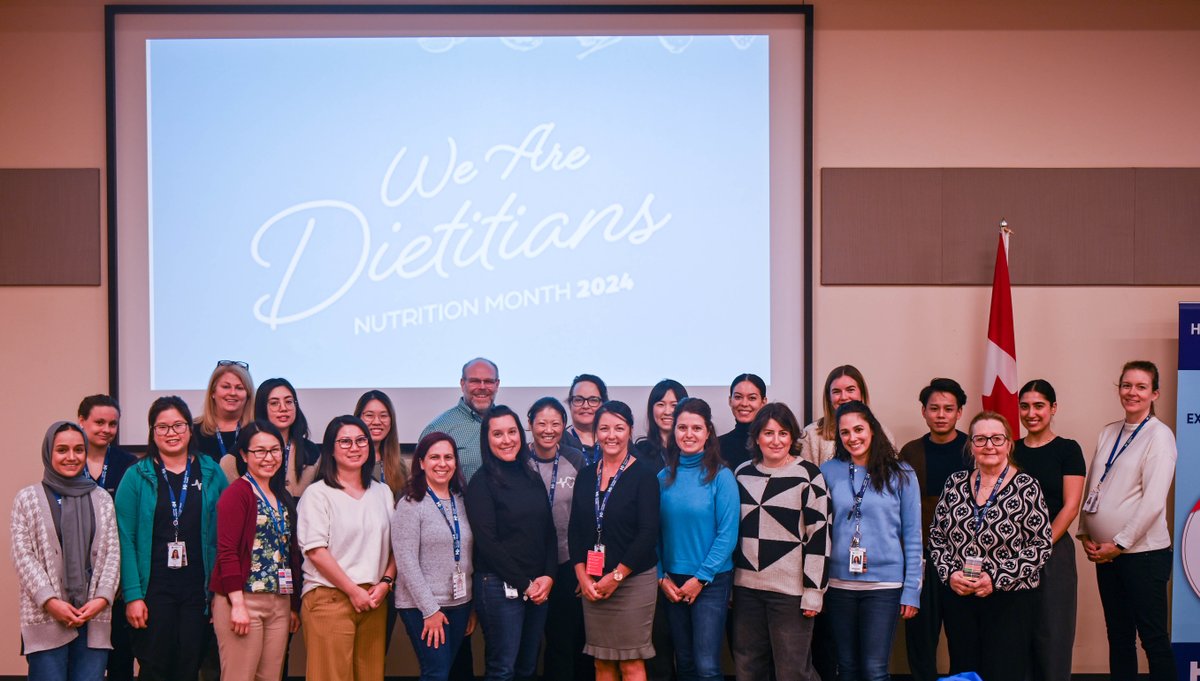 Last week, we celebrated our Registered Dieticians (RDs)!

RDs undergo years of education and training to provide evidence-based, safe and culturally inclusive nutrition therapy. RDs believe in the power of food and nutrition to enhance lives. We appreciate you! #NurtritionMonth