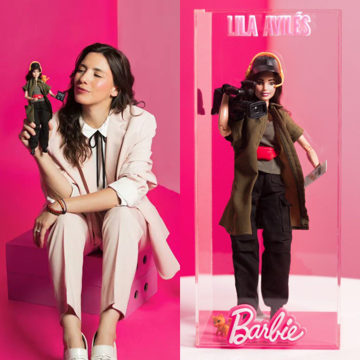 ¡RECIBE SU PROPIA BARBIE! 👱‍♀️🎥  La directora de #Totem, #LilaAvilés (<a href="/lilaavilescine/">Lila Avilés</a>) recibió su propia #Barbie personalizada, en conmemoración por el #DíaInternacionalDeLaMujer este 8 de marzo. 

La muñeca de la cineasta es una edición especial que no estará a la venta. #Mattel