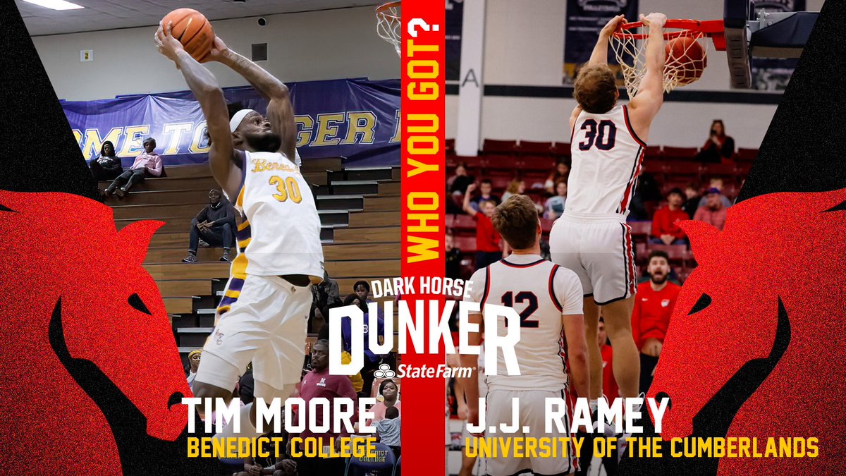 College Slam (@collegeslam) on Twitter photo Matchup #7
<a href="/30buckets/">Tim Moore Jr😈🏀™</a> from <a href="/BenedictMenHoop/">Benedict MBB</a>
🆚
<a href="/doublejramey/">Jj Ramey</a> from <a href="/UCMBB/">Cumberlands Men's Basketball</a>
Vote for your favorite ⏬ Matchup #7
<a href="/30buckets/">Tim Moore Jr😈🏀™</a> from <a href="/BenedictMenHoop/">Benedict MBB</a>
🆚
<a href="/doublejramey/">Jj Ramey</a> from <a href="/UCMBB/">Cumberlands Men's Basketball</a>
Vote for your favorite ⏬