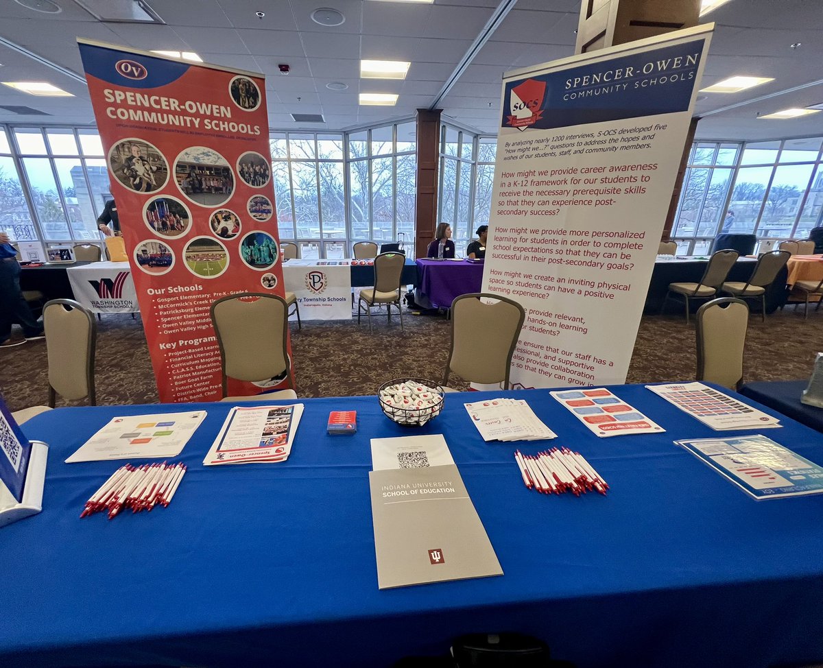 Ready to meet some future teachers! 
<a href="/IUSchoolofEd/">IU School of Education Bloomington</a>