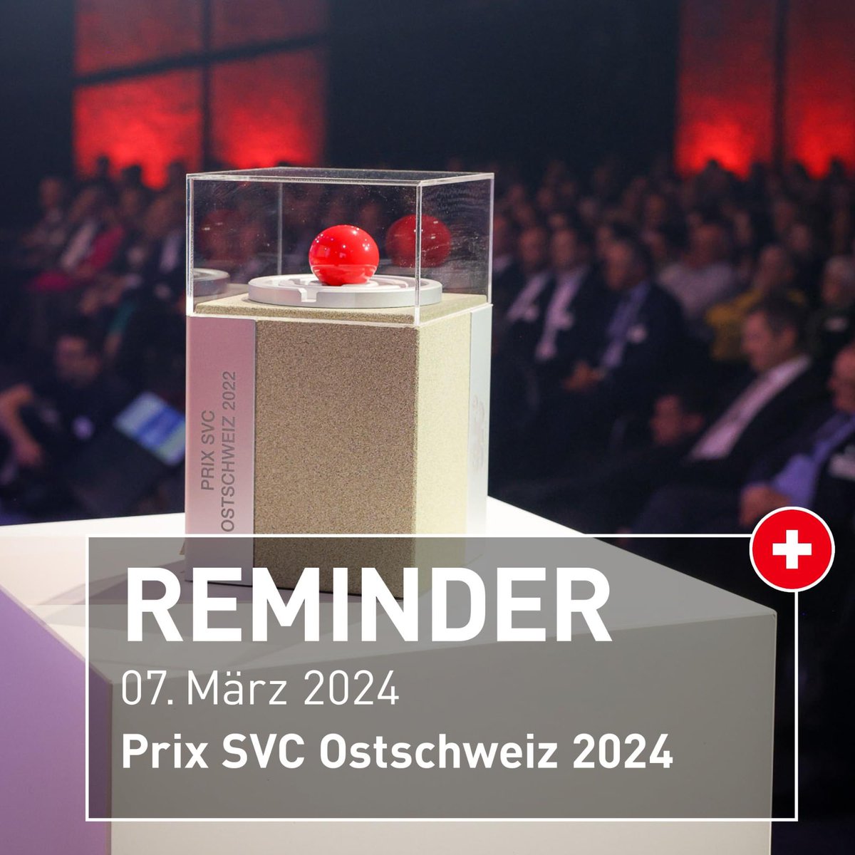 SVC - Swiss Venture Club (@svc_swiss) on Twitter photo Der Countdown läuft! Am 7. März 2024 findet der Prix SVC Ostschweiz in den <a href="/olma_messen/">Olma Messen St.Gallen</a> St.Gallen statt.
Weitere Infos zum Event gibts hier: fcld.ly/6abxi56
Jetzt #Mitglied des #SVC werden und an den #PrixSVC Veranstaltungen teilnehmen: fcld.ly/7opbyia Der Countdown läuft! Am 7. März 2024 findet der Prix SVC Ostschweiz in den <a href="/olma_messen/">Olma Messen St.Gallen</a> St.Gallen statt.
Weitere Infos zum Event gibts hier: fcld.ly/6abxi56
Jetzt #Mitglied des #SVC werden und an den #PrixSVC Veranstaltungen teilnehmen: fcld.ly/7opbyia