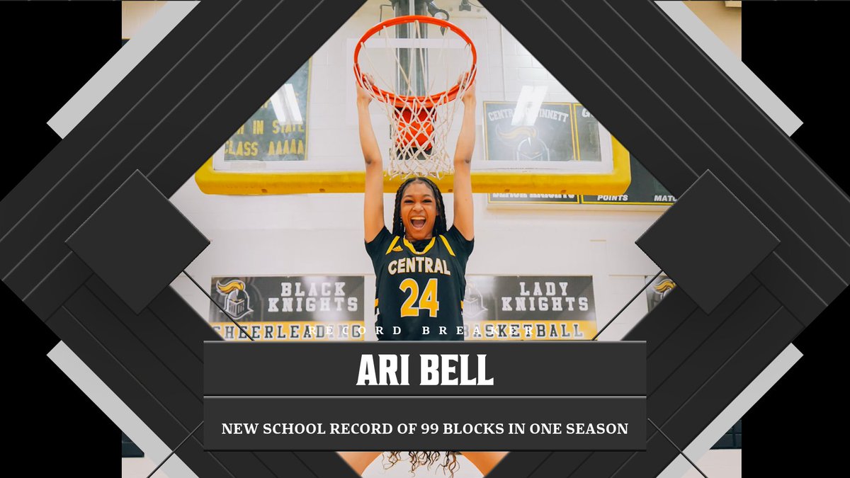 Ari Bell Breaks The School Record For Blocks In One Season ! She Holds The Title With 99 Blocks In One Season ! #ShiftTheCulture