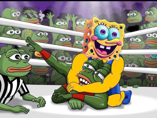 YS_2626's tweet photo. @DjoCryptoBandit @Laura__crypto @SolSponge_Sol #SolSponge kill Pepe https://t.co/enY8aOk39S