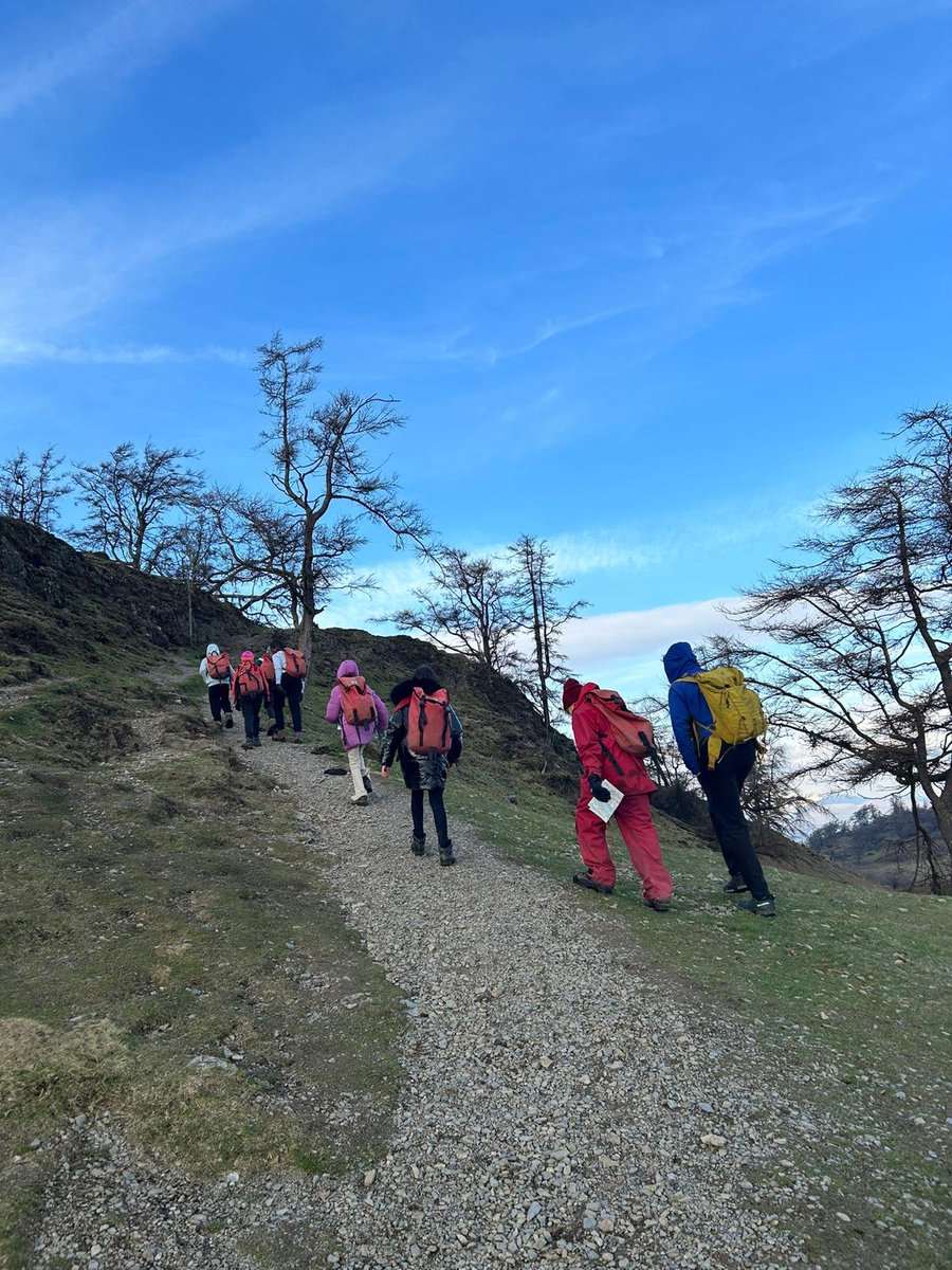 Day 1 adventures. Straight into activities, getting up that hill took some effort going against the wind, but what a spectacular view at the end.
<a href="/clictrust/">CLIC-Trust</a> <a href="/Ghyll_Head/">Ghyll Head Outdoor Education & Activity Centre</a>