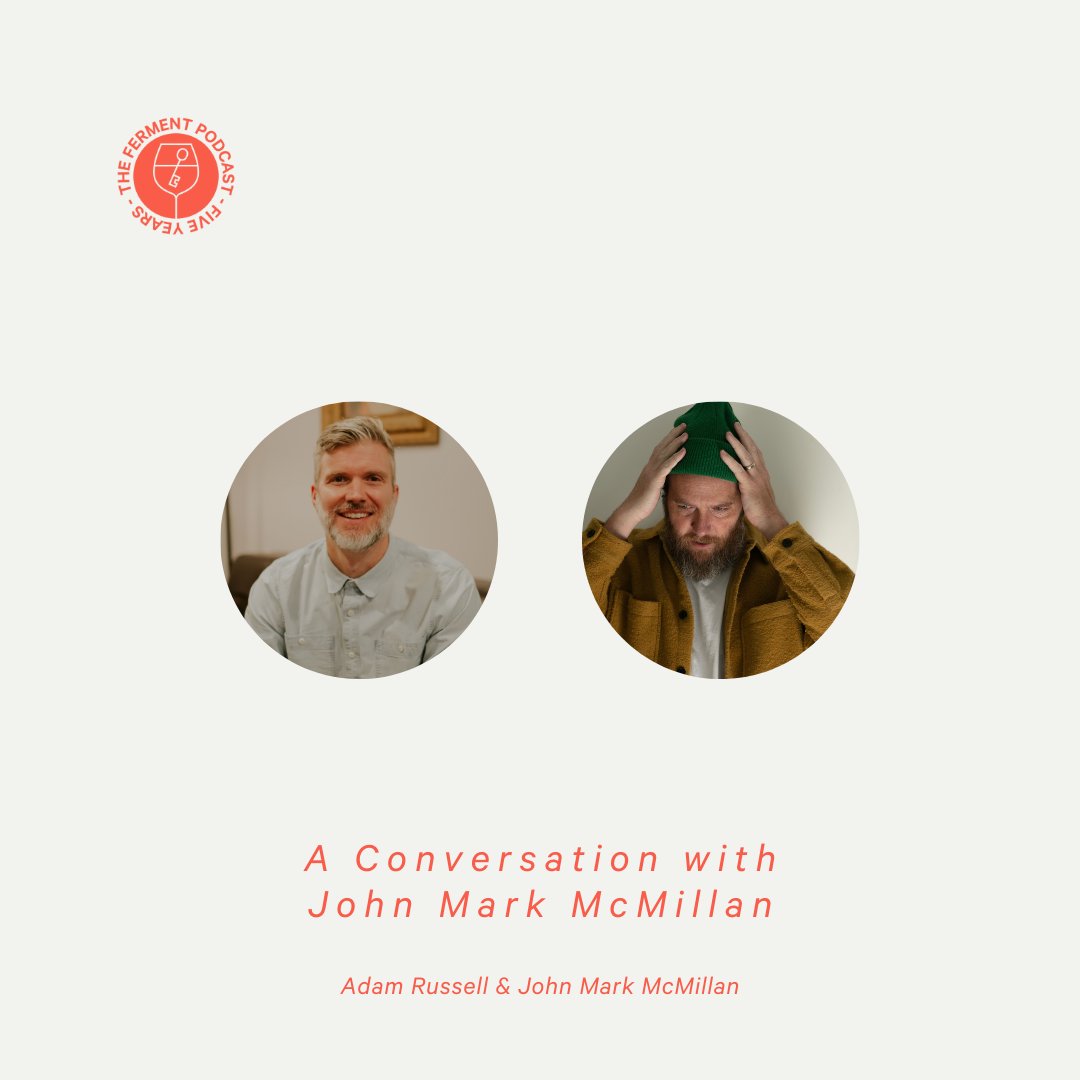FermentCast's tweet photo. Welcome back to Season 6 of The Ferment Podcast! In this episode, Adam &amp; John Mark McMillan chat about John Mark's experiences during his recent tour in Japan, &amp; his newest album Deep Magic. Part 2 of this conversation will release March 11! https://t.co/2qcJ47kFyD