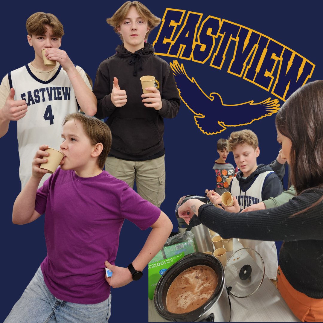 Grade 8s in Miss Beauchamp's class were greeted as if they were the Spanish entering Mexico.  They got to try a version of Aztec hot chocolate! Traditionally the drink was made with cocoa beans, hot chili peppers and cornmeal and the Aztecs believed it gave them wisdom and power.