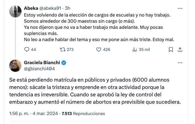 elFerDias's tweet photo. Lo fui a buscar porque pensé que era joda. No se puede creer lo de esta mujer. https://t.co/c2atFLM5Pf