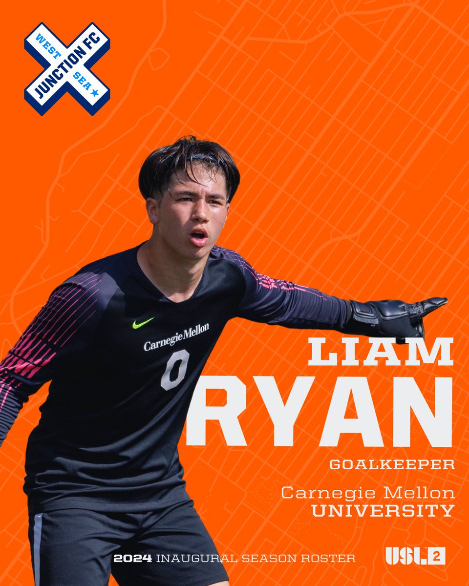 ws_junctionfc's tweet image. Welcome to West Seattle, Goalkeeper Liam Ryan! Liam joins Junction FC from Carnegie Mellon University and will bring his experience to the West Side's talented GK crew.

#JunctionFC #WalkAllWays #USL2