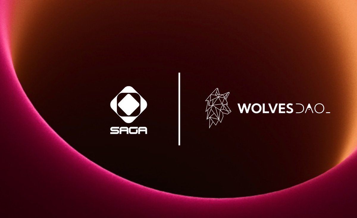 Wolves roll call. 🐺 Today we welcome the pack into the Saga community. We're announcing that all @WolvesDAO SBT holders will be eligible for our upcoming Saga Genesis Drop. 🪂 Wolves DAO is at the forefront driving the web3 gaming community forward and we are thrilled to be