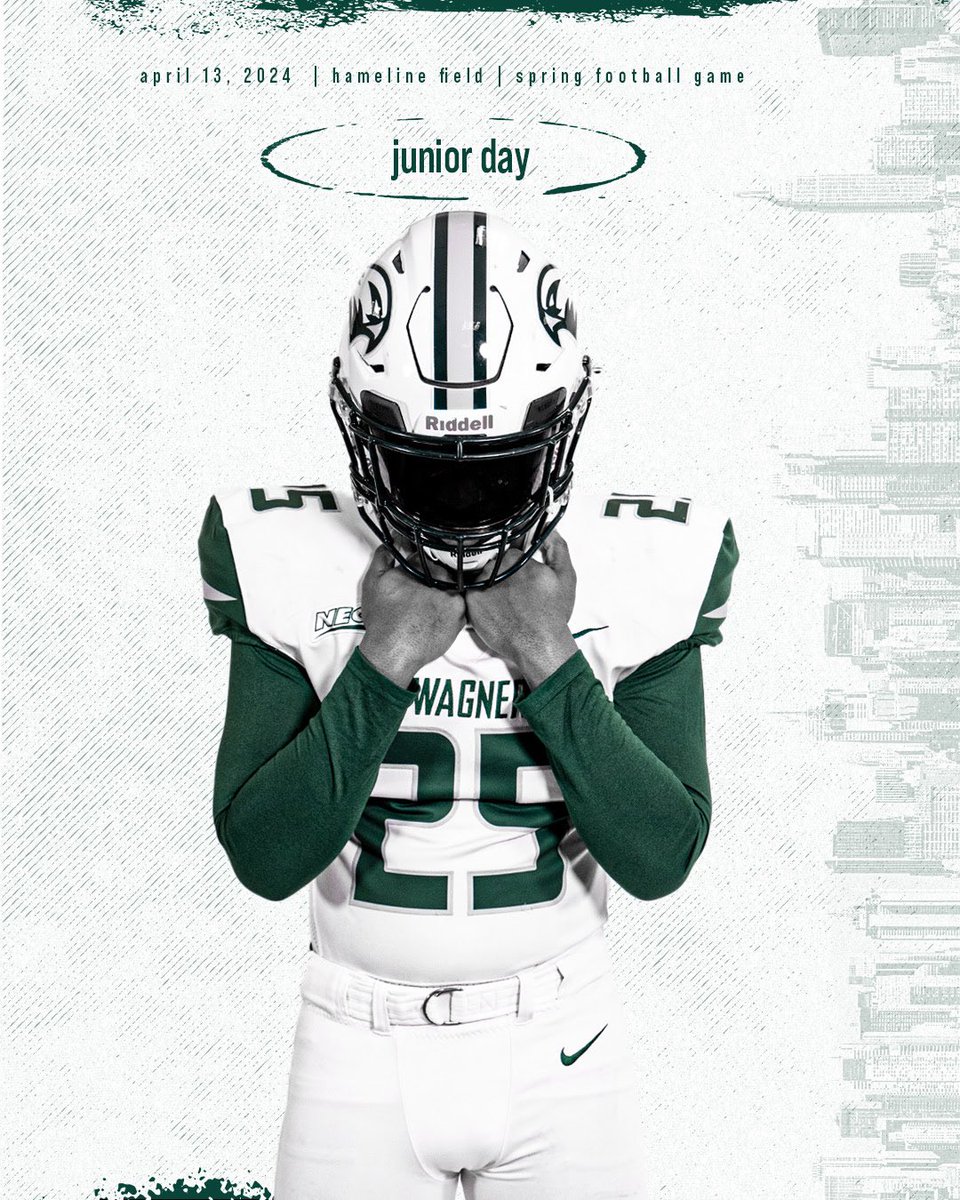 Thanks <a href="/coachsotoj/">Juan Soto</a> for the junior day invite to Wagner University!
<a href="/Coach_Toman/">John Toman</a> <a href="/KonkreteKids/">Northampton Athletics</a>