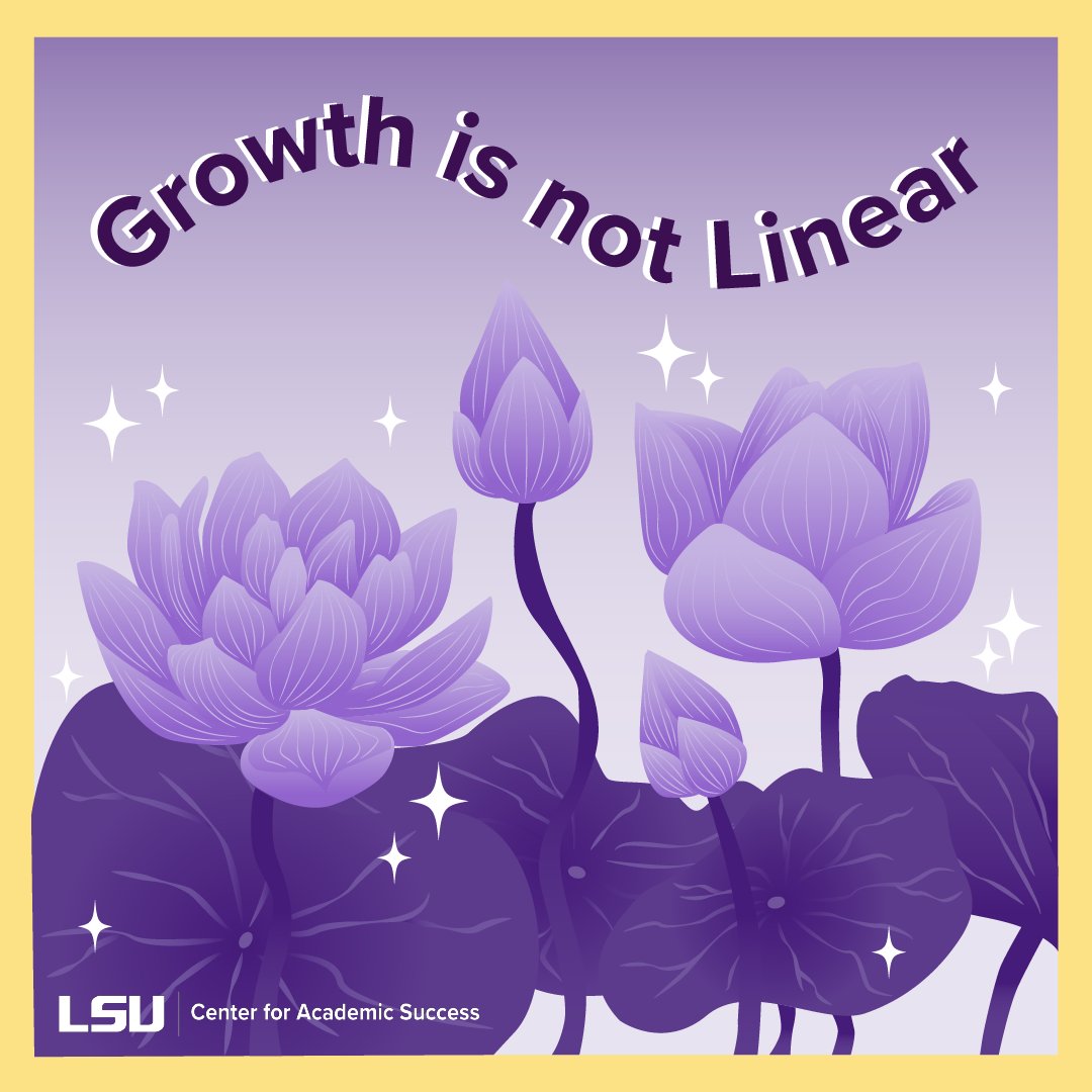 It's important to remember that your journey may look different from someone else's! Develop a growth mindset and embrace the fact that any area you put time and effort into can improve.