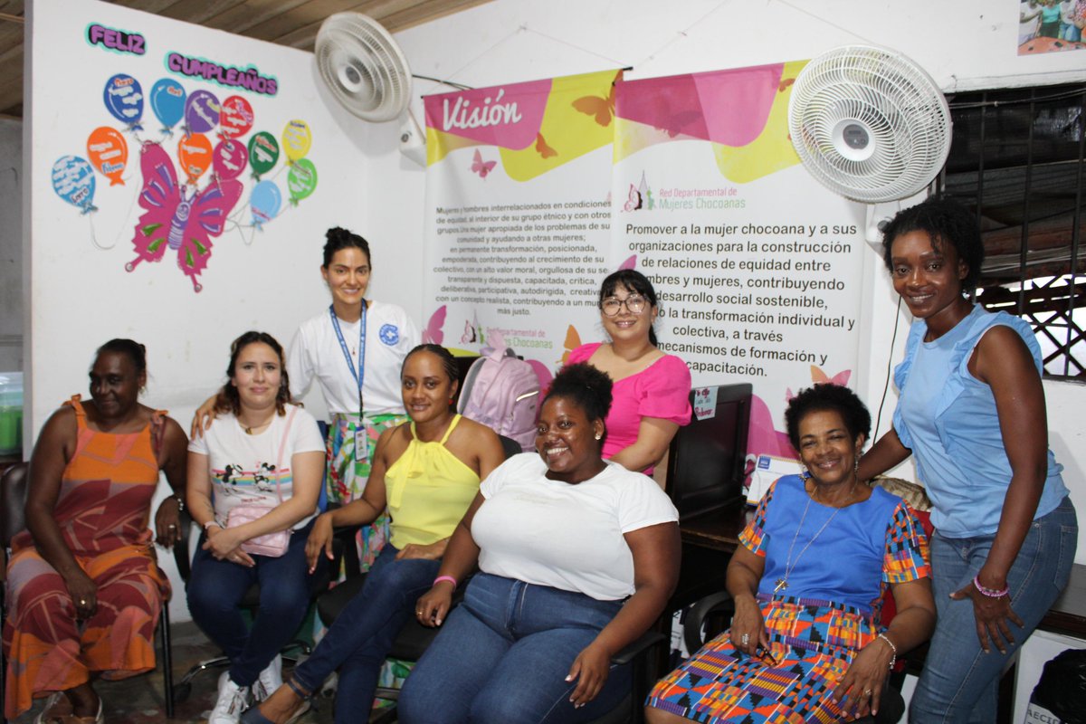Médecins du Monde Colombia (@mdm_colombia) on Twitter photo #MujeresEnMovimiento #8M
Desde el proyecto #FON 💜👏 acompañamos a la <a href="/redmucho/">Red Departamental de Mujeres Chocoanas</a> , EN su Plan individualizado de trabajo, en la construcción de planes de incidencia, fortalecimiento de capacidades administrativas y entrega de planes de comunicación interna. #MujeresEnMovimiento #8M
Desde el proyecto #FON 💜👏 acompañamos a la <a href="/redmucho/">Red Departamental de Mujeres Chocoanas</a> , EN su Plan individualizado de trabajo, en la construcción de planes de incidencia, fortalecimiento de capacidades administrativas y entrega de planes de comunicación interna.