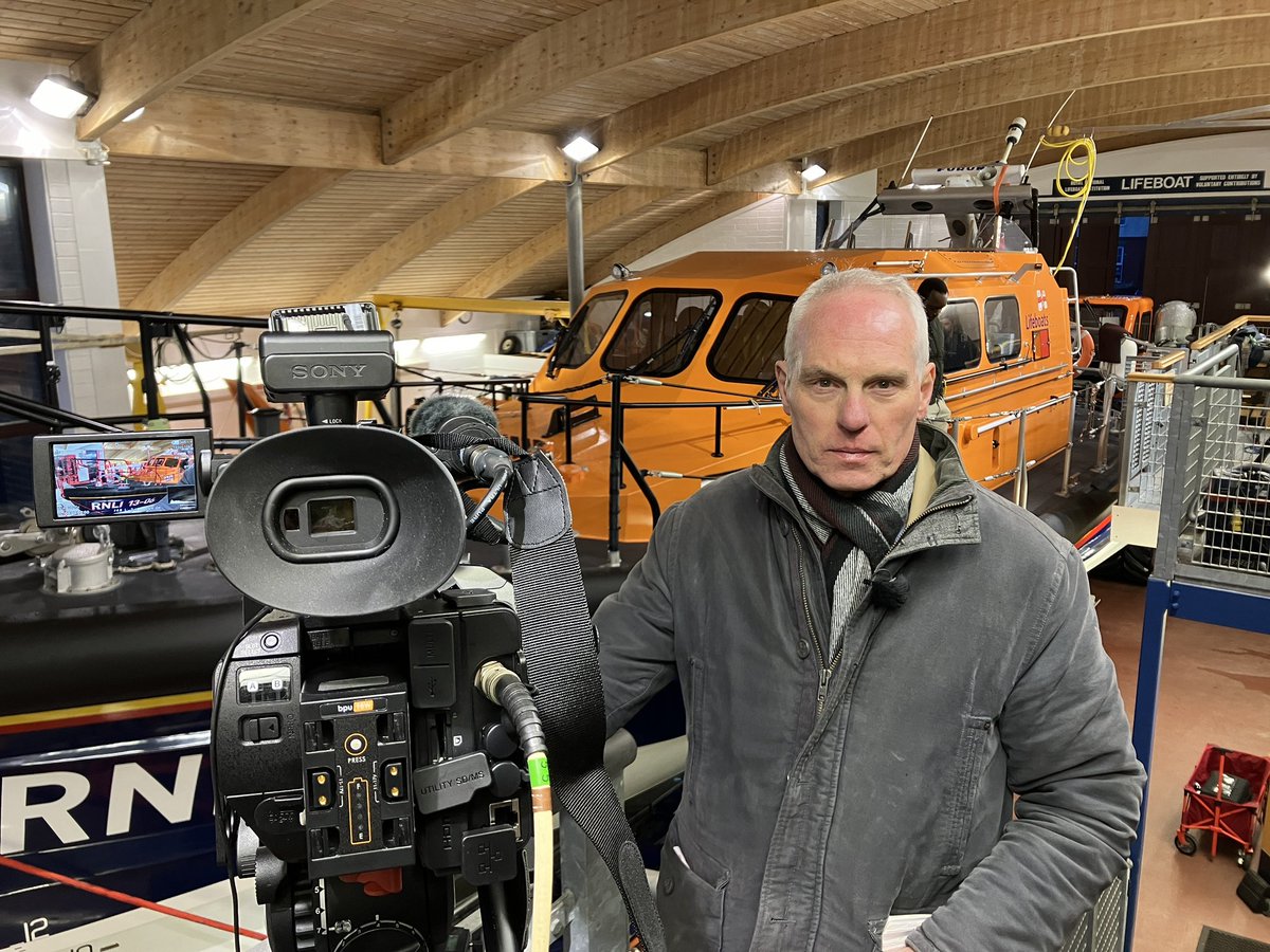 We’re live from @RNLI #Hoylake in @BBCNWT at 6.30. It’s 200 years since the institution was formed. #RNLI200