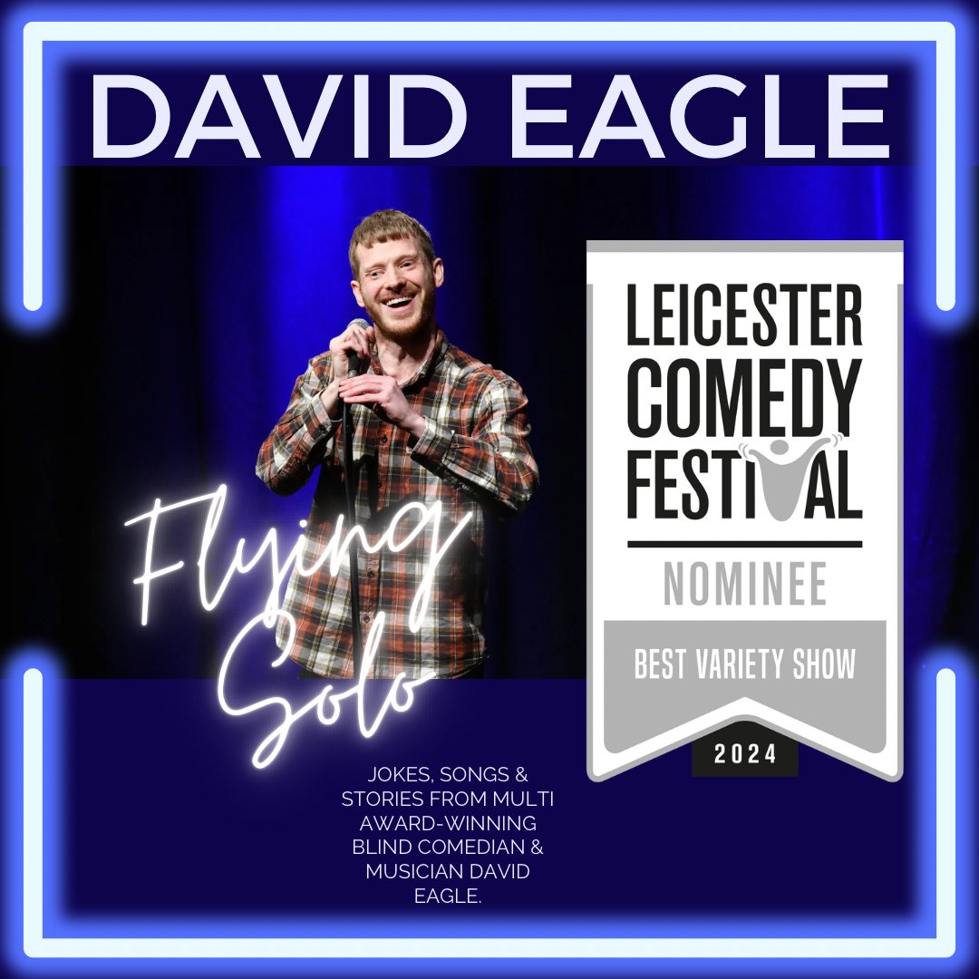 My stand up show Flying Solo has just been nominated for Best Variety Show at Leicester Comedy Festival. Normally I wouldn’t be so gauche as to mention this, but I’m trying to flog tickets for the tour, so what the hell. Come see the show & find out why I probably won’t win.