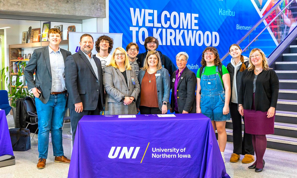 Exciting news for music enthusiasts! Kirkwood and UNI have joined forces to offer a new music degree program. Get ready to harmonize your passion with professional education. Learn more: kirkwoodonlinenews.org/kirkwood-and-u…