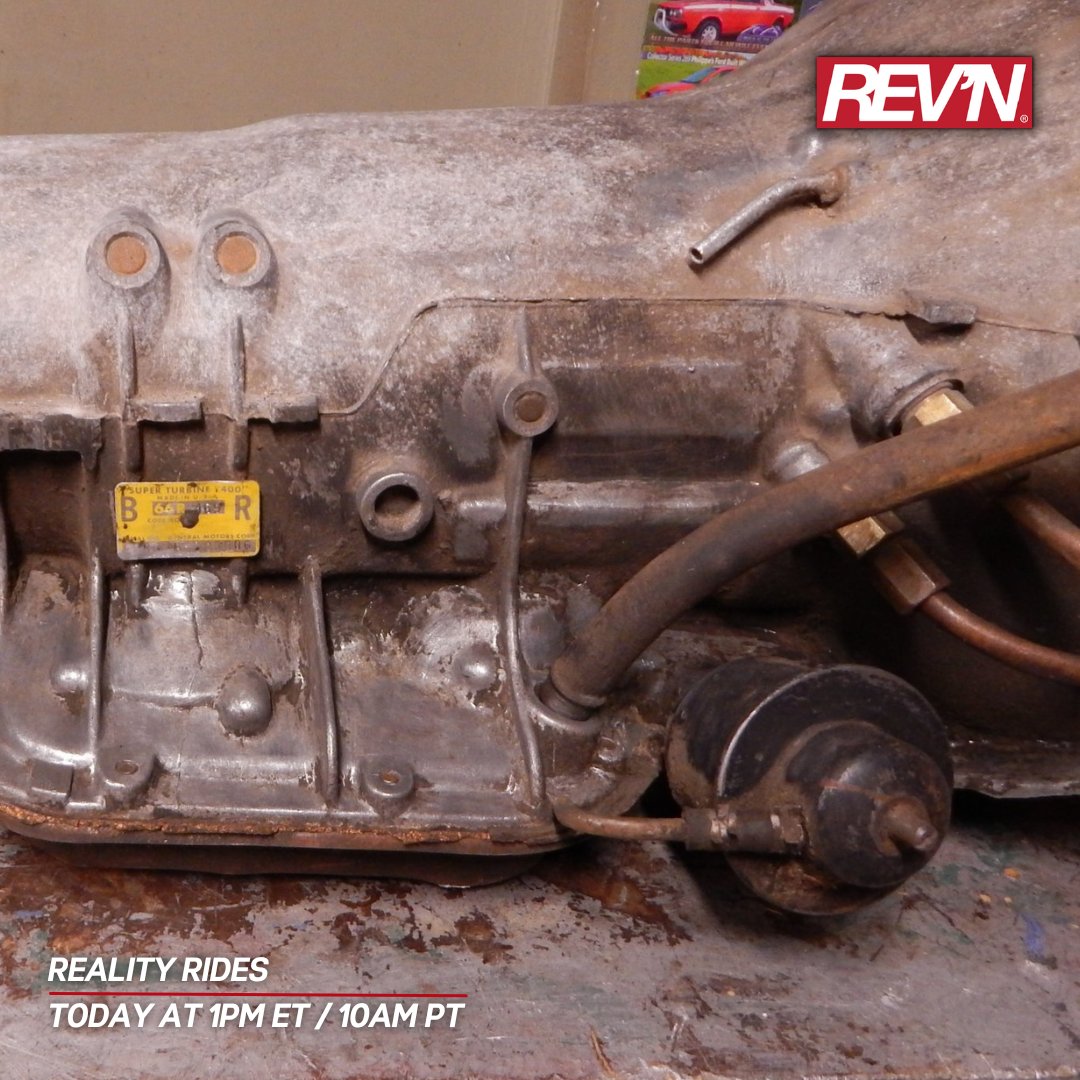 revntv's tweet photo. As the team begins to work on the Buick, they find that there are going to be a few challenges and setbacks that they hadn't anticipated that might put the whole project in jeopardy. Don't miss Reality Rides today at 1pm ET / 10pm PT. #RevnTV https://t.co/GF4VNxBPbm