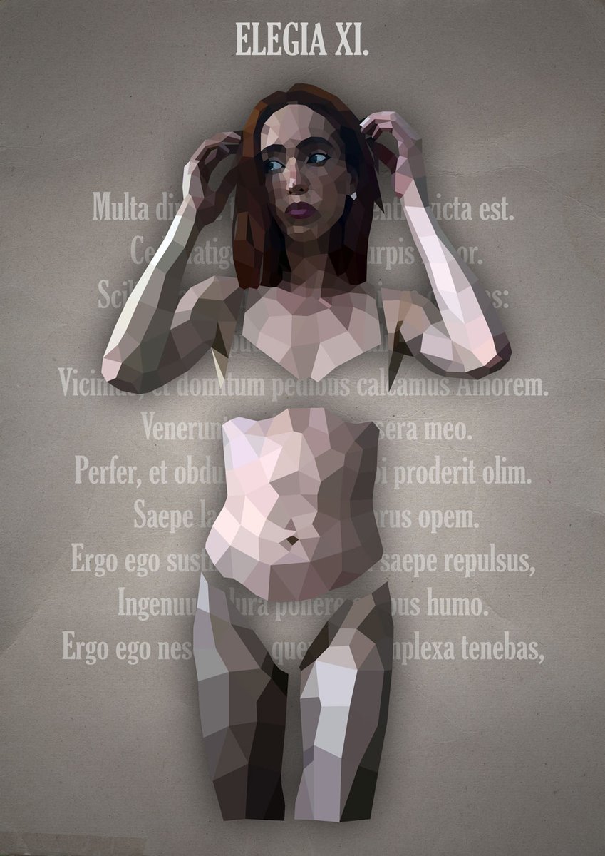 multiplode6's tweet image. #polyart #digitalportrait