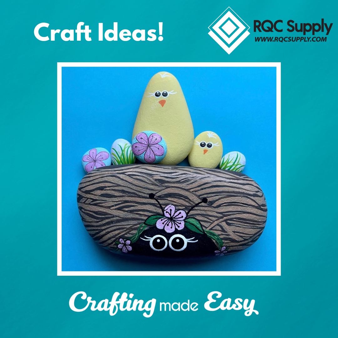 These cute little birds are the perfect edition for #CraftyMonday! 🐣They're super easy to make and are perfect as an after school activity! 

Happy Monday, and wishing you an amazing rest of your week!⁠
⁠
.⁠
#RQCSupply #crafting #diy #craftideas #craftingmadeeasy #easydiy