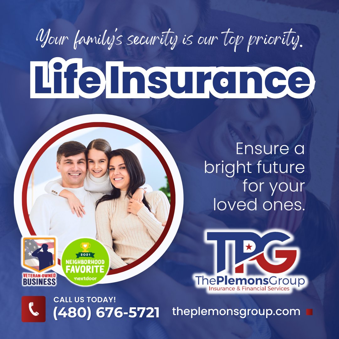Your family's security is our top priority. Discover the benefits of life insurance and ensure a bright future for your loved ones. Learn more on our website! #LifeInsurance #FamilySecurity #FinancialProtection #SecureFuture theplemonsgroup.com