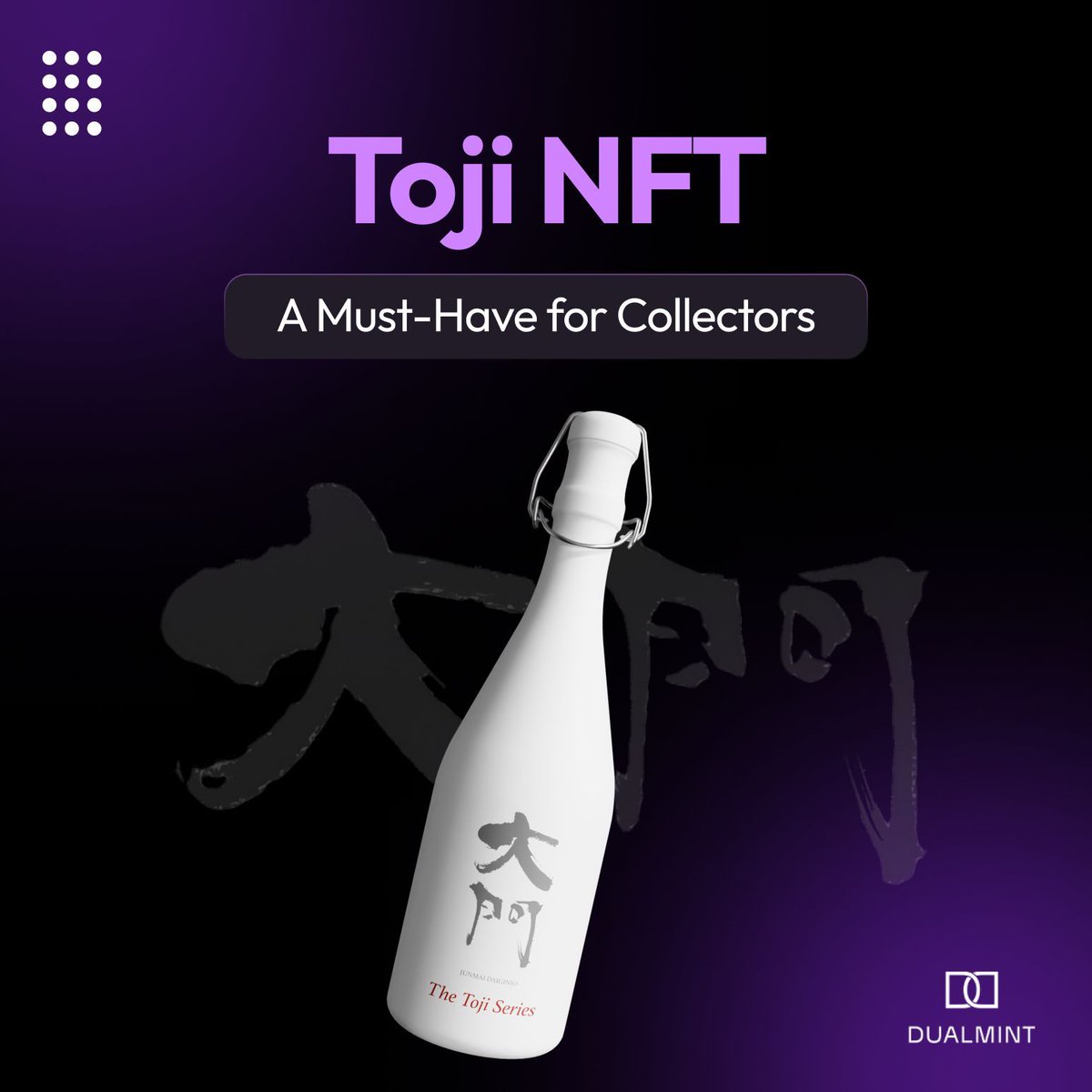 🖼️ Don't miss the chance to own a piece of digital history. 

Buy the Toji NFT now and add a unique asset to your collection. 

#TojiNFT #CollectibleArt