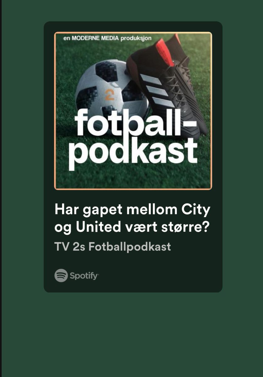 TV 2s Fotballpodkast tweet media