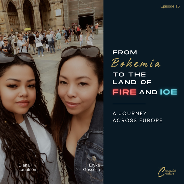 thecosmocltv's tweet photo. 🚀 New episode alert! Tomorrow, join Diana &amp; Eryka on a European journey from Prague 🇨🇿 to Reykjavik 🇮🇸. Get ready for a deep dive into cultures, cuisines, and the art of travel. Don't miss it! 🌍✨ #TravelPodcast #CosmopoliteCollective #ExploreWithUs #EuropeAdventure https://t.co/N2lDjB6cdH