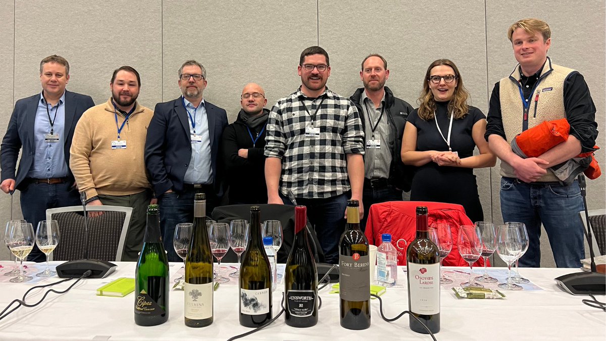 What an incredible seminar on the sustainable future of #BCWine @VanWineFest. Sustainability is top of mind for BC winemakers, and it was wonderful to hear from these stewards of our unique terroir: @summerhillwine @unsworthv @cannonwinery @osoyooslarose @fortberens @kelciejones