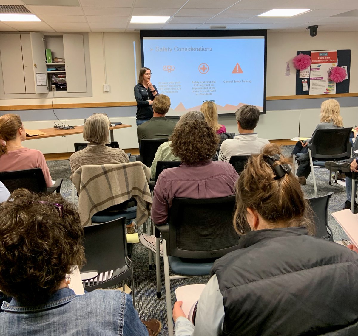 Highlights from the training for the launch of the Riding in the Moment™ Program. This training was an incredible opportunity to equip the dedicated volunteers and staff of Three Gaits Inc. with the knowledge and skills needed to support the adaptive horseback riding program.
