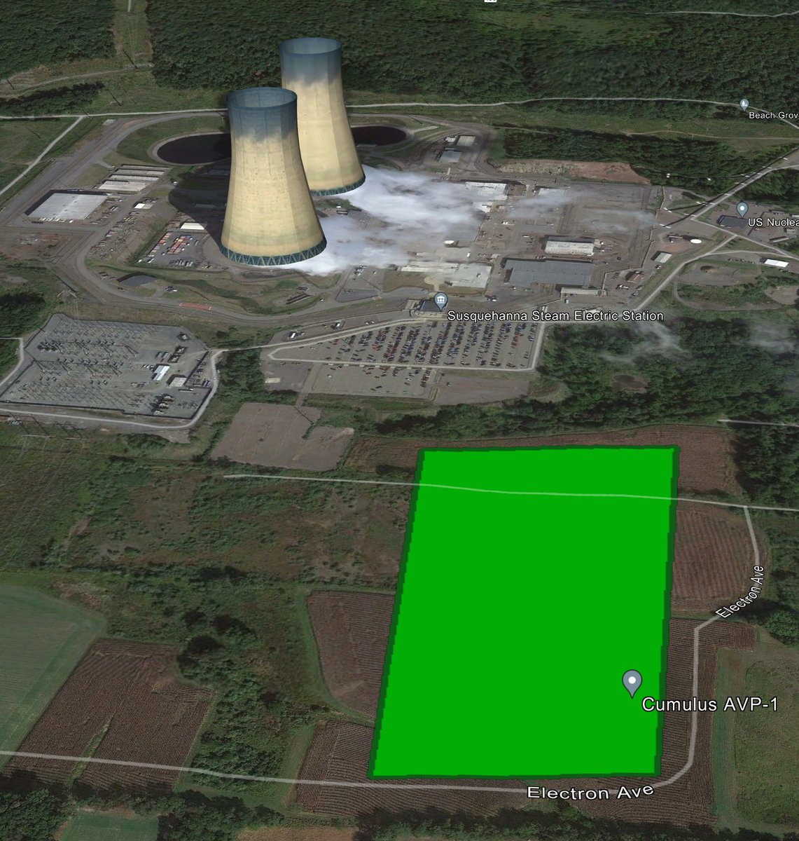 energybants's tweet image. AMAZON FINALLY GOES NUCLEAR

Amazon just bought a massive data center under construction right at one of America's best nuclear plants.

Operating costs for the Susquehanna nuclear plant in Pennsylvania are crazy low - likely around $25 per MWh.

Why is this a huge nuclear…