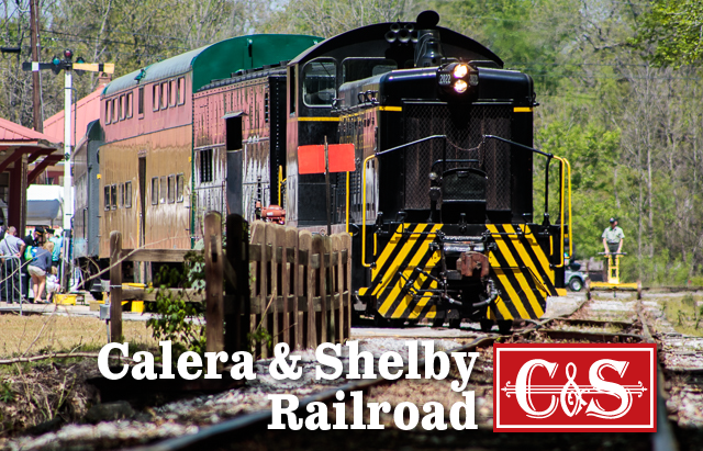 All Aboard for a rail adventure this weekend on the Calera & Shelby Railroad!

Trains depart 10:00 AM & 1:00 PM 

Come see us!

go.hodrrm.org/ej9
#heartofdixierailroadmuseum #hodrrm #caleramainstreet #caleraalabama #discovershelbyal