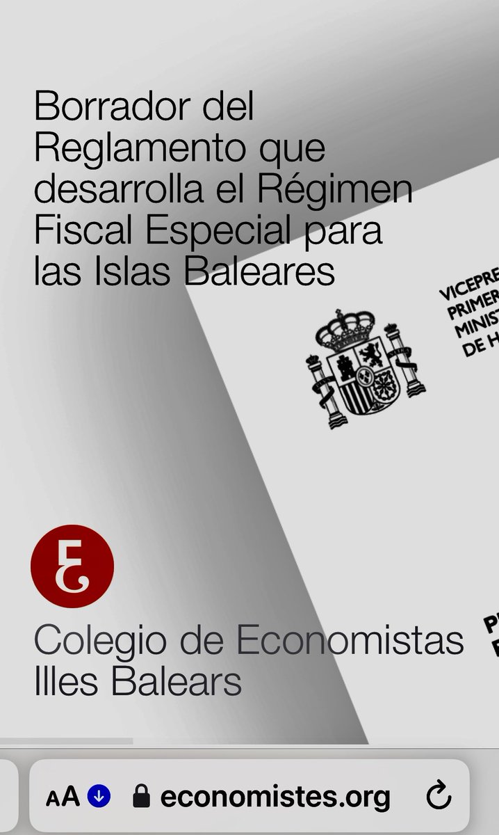 Economistas de las Islas Baleares tweet media