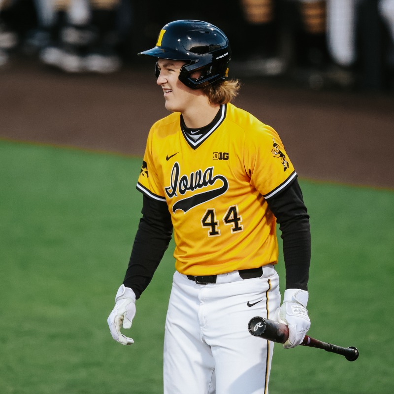 UIBaseball's tweet photo. Back 🏡 Tomorrow 

#Hawkeyes