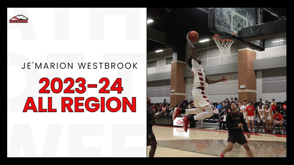 Congratulations <a href="/westbrook_jayy/">Je’Marion Westbrook</a>  for earning All Region for the 2023-24 season. 

The sophomore averaged 18.3 points and 7.2 rebounds per game. Westbrook also ended the season with 8 double doubles.