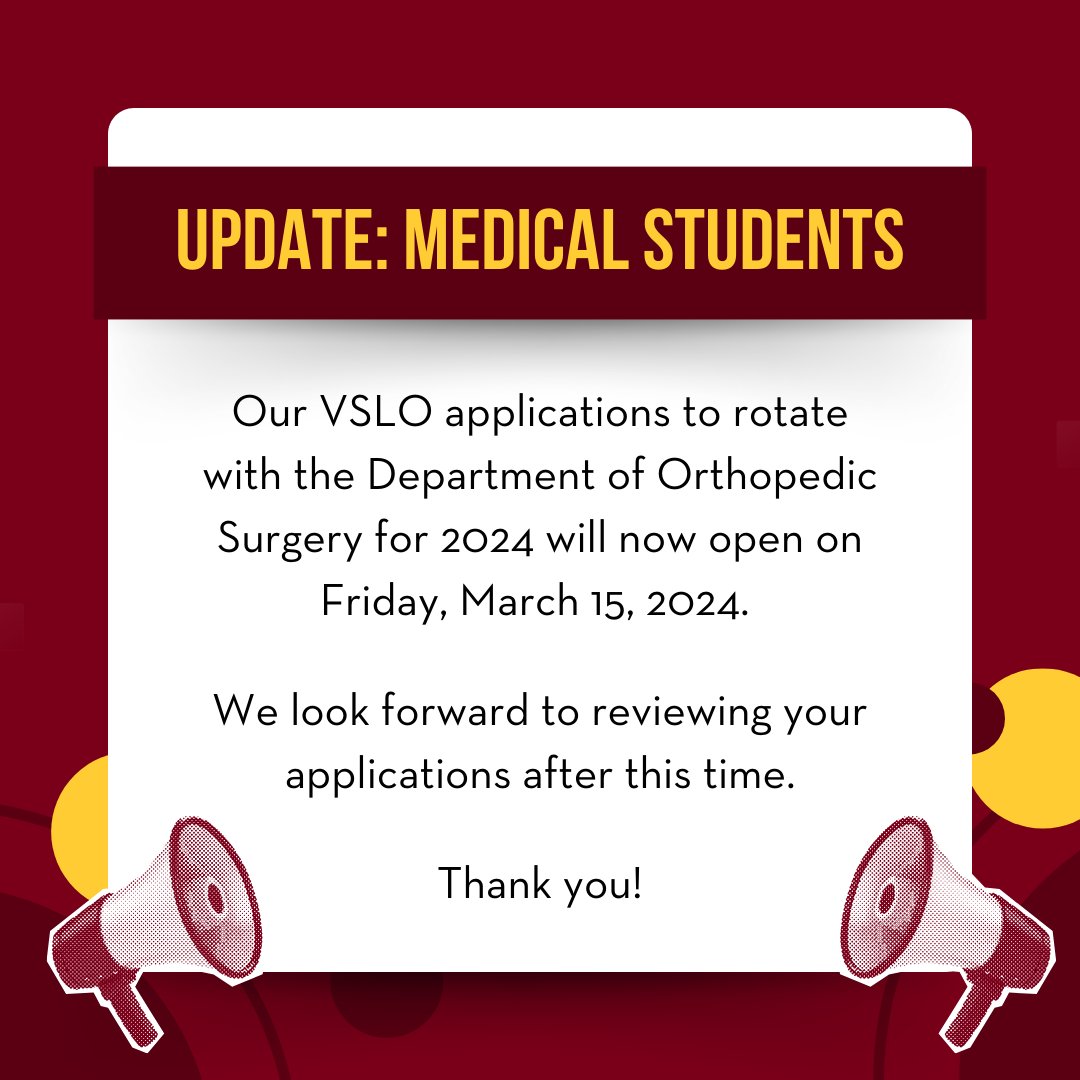 UMN Department of Orthopedic Surgery tweet media