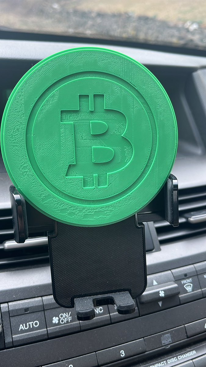 logicalthinkah's tweet image. Ever since I put this in my car, Bitcoin has been going up :-) I’m not superstitious or anything, but it’s not going anywhere