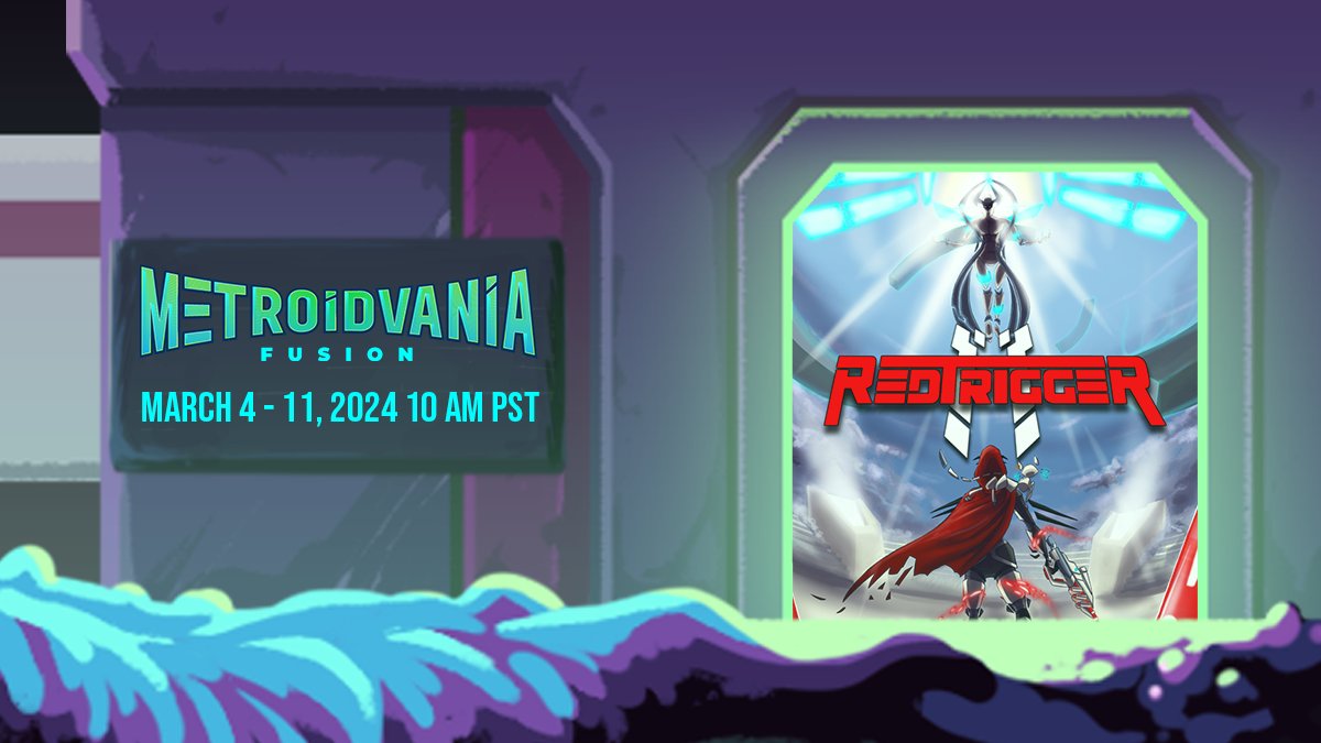 The Metroidvania Fusion sale is live on Steam NOW! Go wishlist Red Trigger 2! It helps us tremendously. Huge thanks to <a href="/Ravenage_Games/">Ravenage</a> for hosting the event! #metroidvaniafusion

store.steampowered.com/curator/410460…